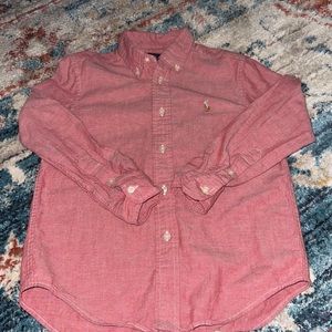 Boys long sleeve shirt size 6
